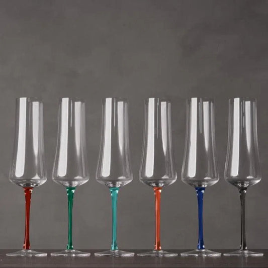 Set of 6 Crystal Flutes – Sommelier 210ml