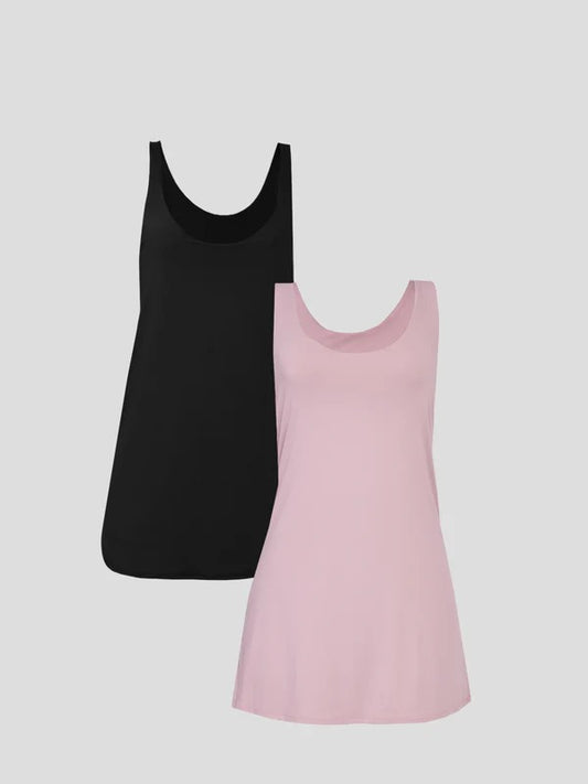 Essential Kit: Black + Pink Essential Fitness Dress