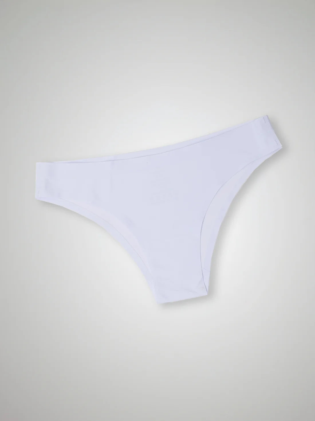 White Seamless Second Skin Bikini Bottom