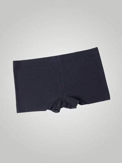 Black Seamless Boyshort Boxer Briefs