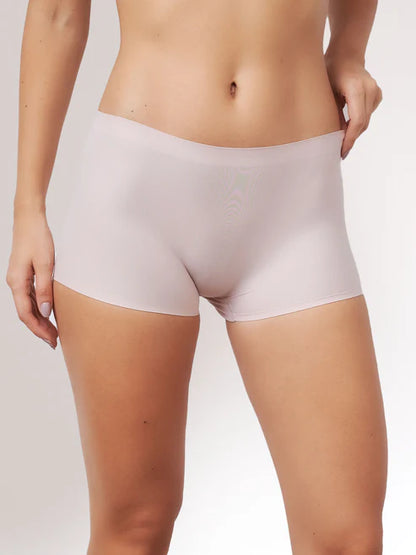 Seamless Boxer Boyshort Panties Second Skin Rose