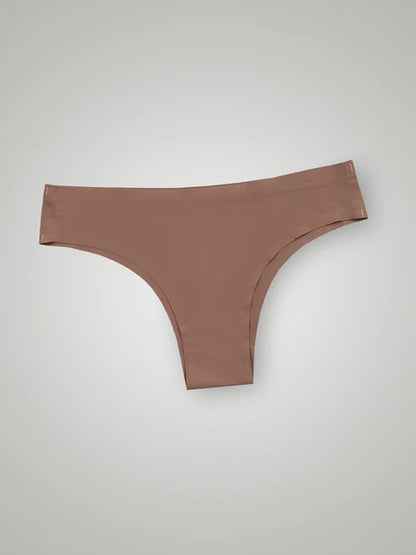 Seamless Bikini Bottom Second Skin Cocoa Brown